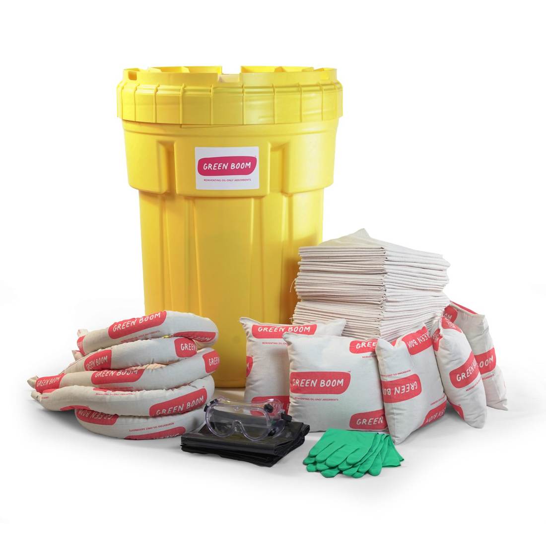 Green Boom Spill Kits and Refills