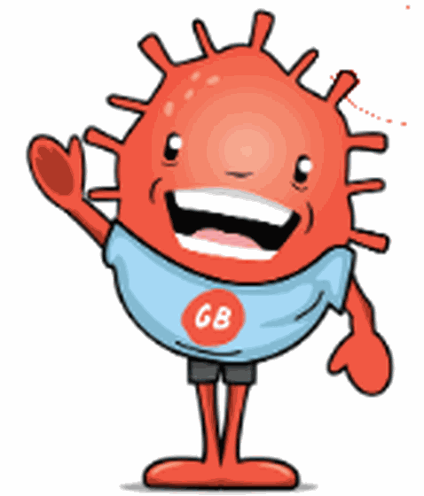 Oily, the Green Boom mascot