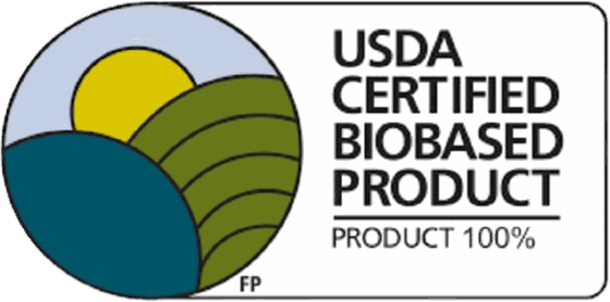 USDA Certified Biobased Product, 100% biobased, USDA BioPreferred Program
